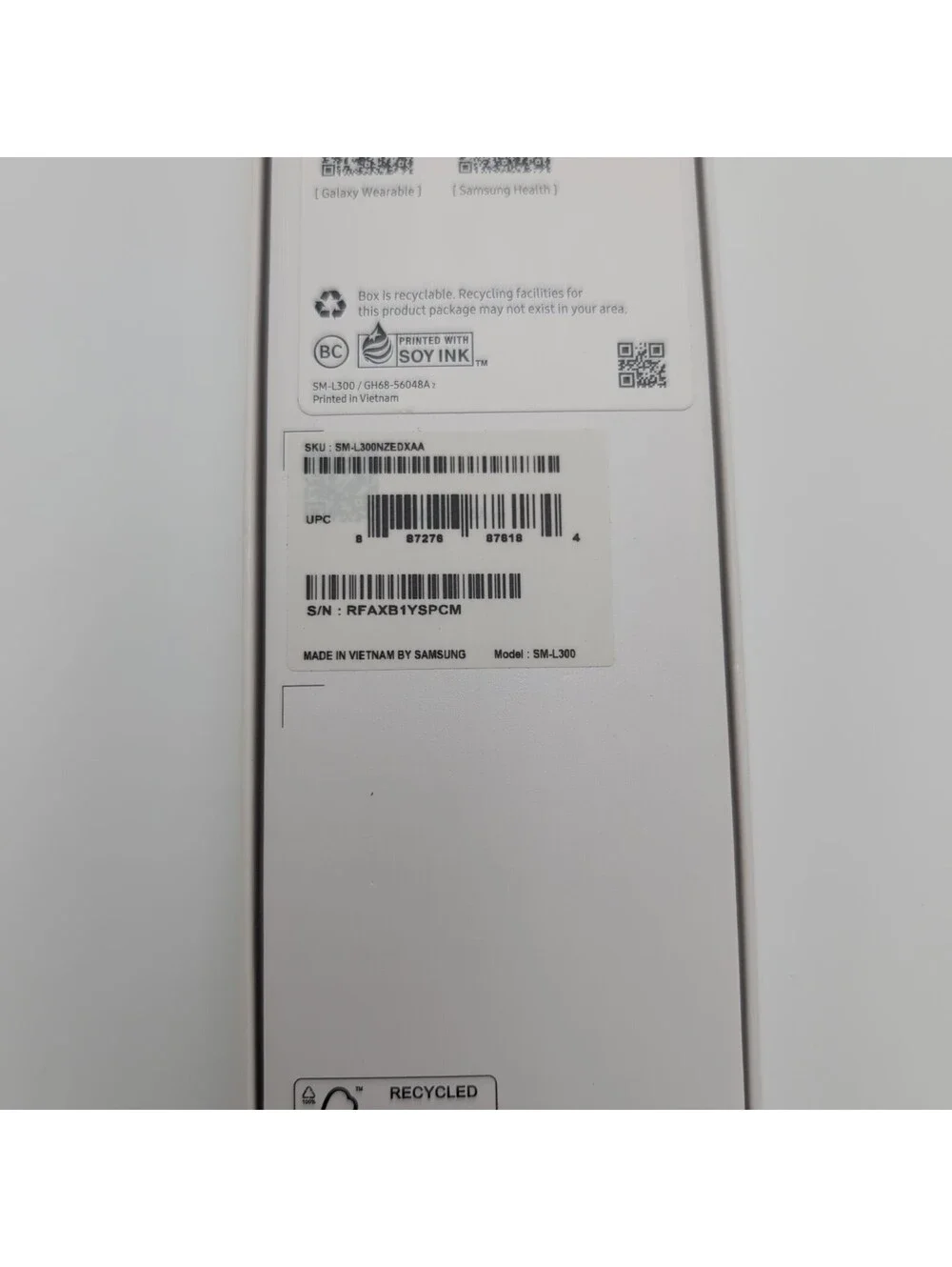 Original Samsung Empty Box for Galaxy Watch 7 40mm (No accessories)